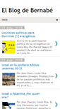 Mobile Screenshot of elblogdebernabe.com